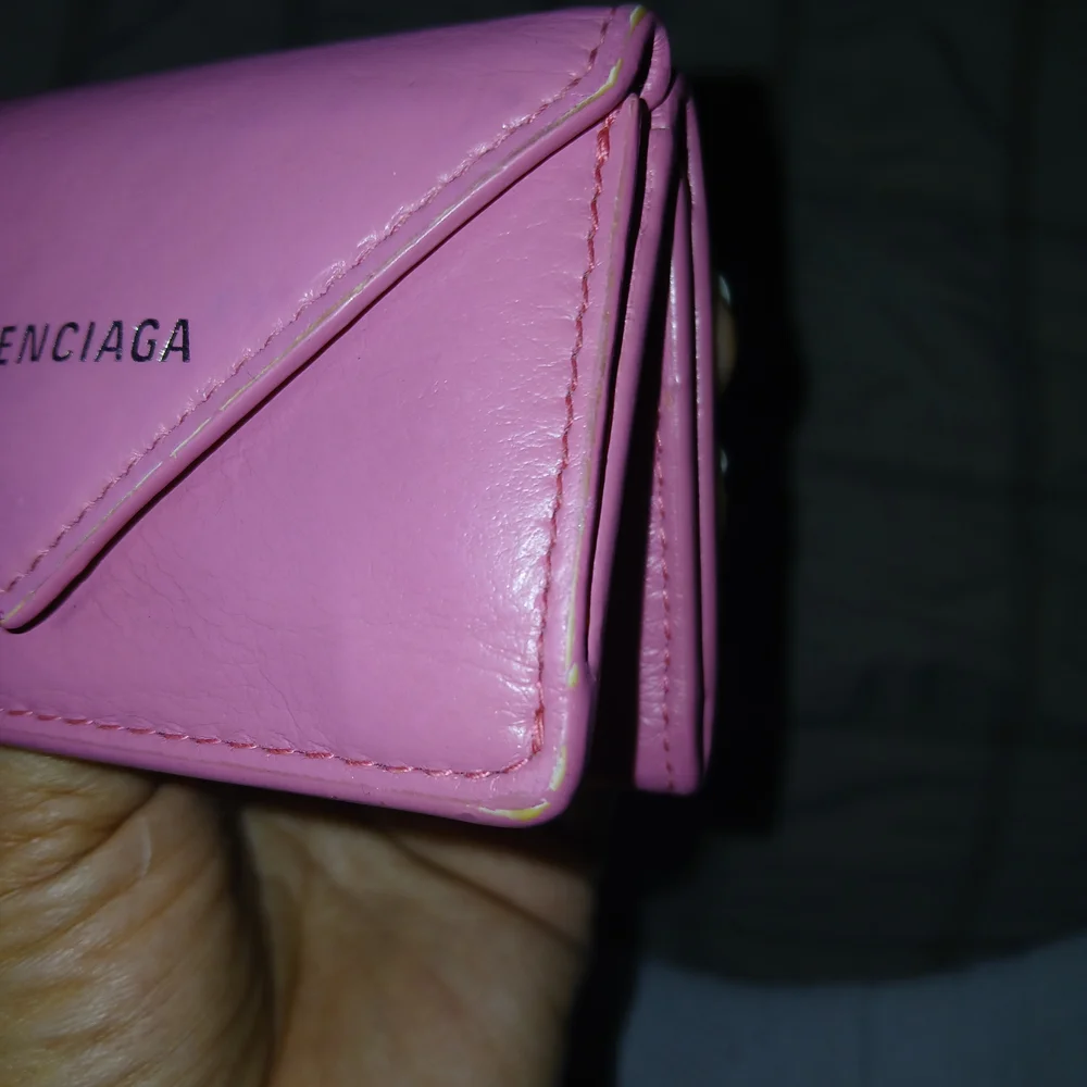Balenciaga Vibrant Pink Leather Wallet - Picture 12 of 16